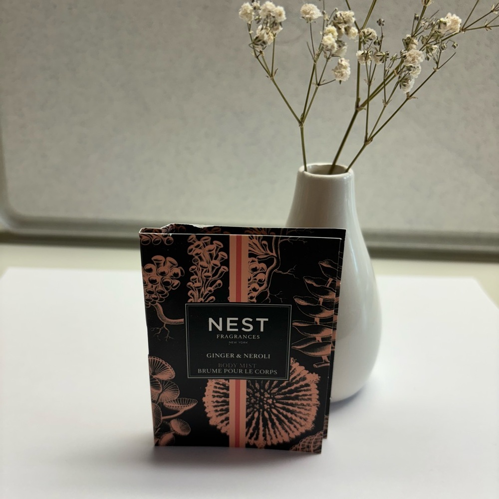 Nest ginger and neroli sample